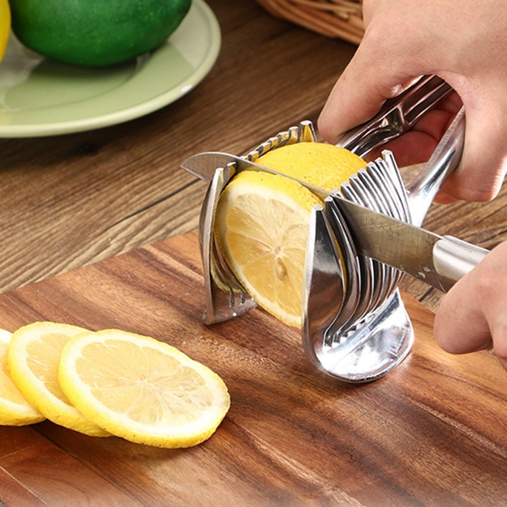 🔥Last Day Sale - 50% OFF🎁 Zinc Alloy Lemon Tomato Slicer