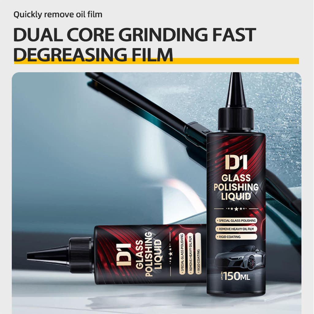 Car Glass Polishing Compound Windshield Cleaner Glass Oil Film Remover
