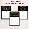 🔥Hot Sale 49% OFF - 2025 Demotivational Sarcastic Wall Calendar