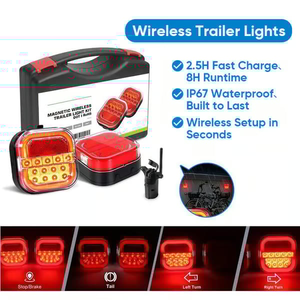⚡Wireless Trailer Lights