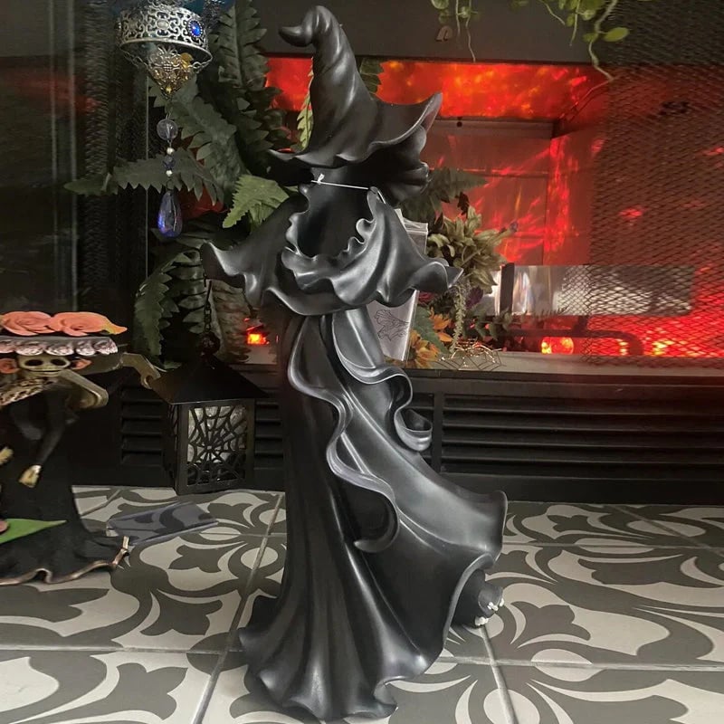 🎃2024 Halloween Presale 50% OFF-👻Witch With Lantern Decoration