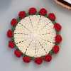 🌹100% Handmade Rose Coaster and Flower Basket Crochet