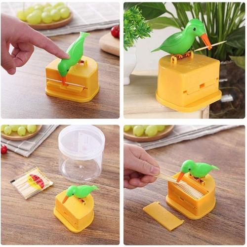 (🌲Early Christmas Sale- SAVE 48% OFF) BIRD Toothpick Dispenser (Buy 2 Get 1 Free NOW)