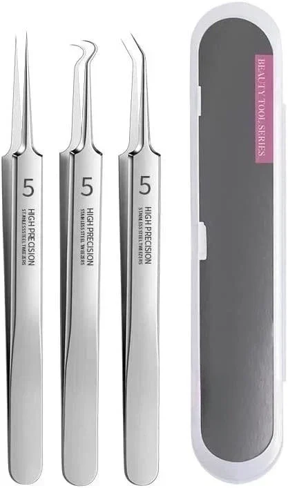 💥LAST DAY SALE 50% OFF💥Professional Facial Blackhead Remover Tweezers