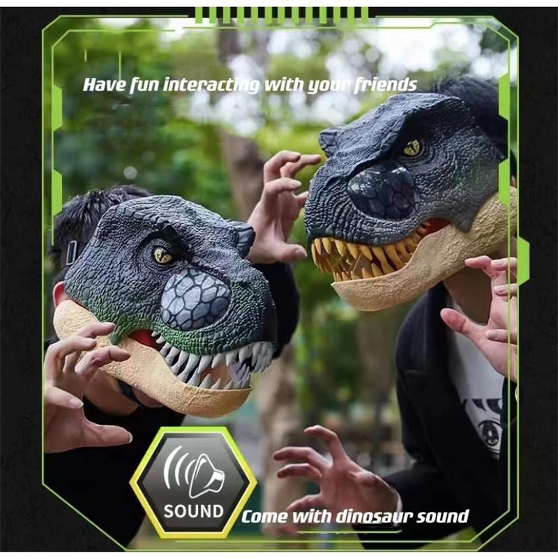 <strong>🎃Halloween Sale 50% OFF </strong>🦖Roaring Dinosaur Masks