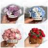 🌹100% Handmade Rose Coaster and Flower Basket Crochet