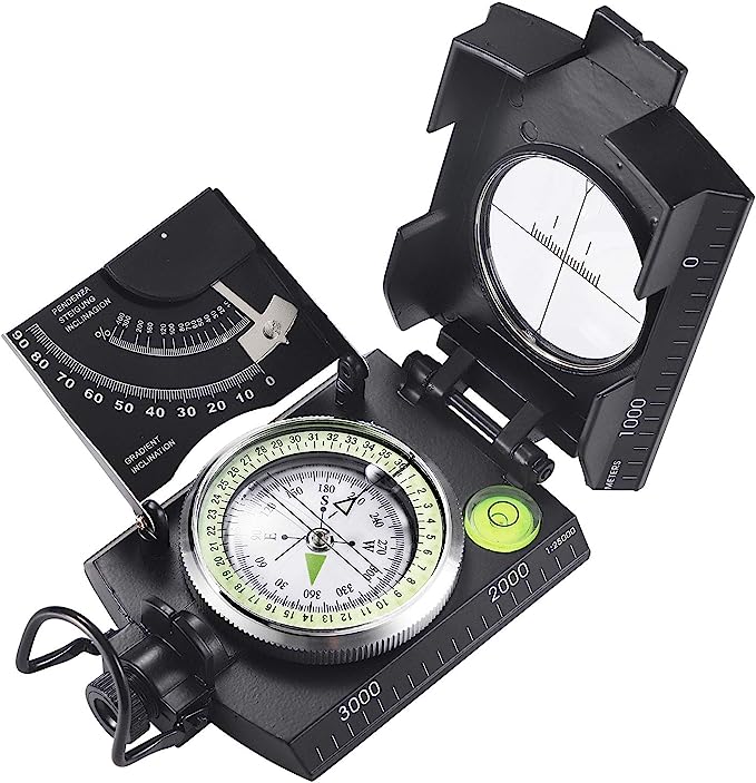 (🔥Last Day Promotion 50% OFF) Multifunctional Military Aiming Navigation Luminous Compass