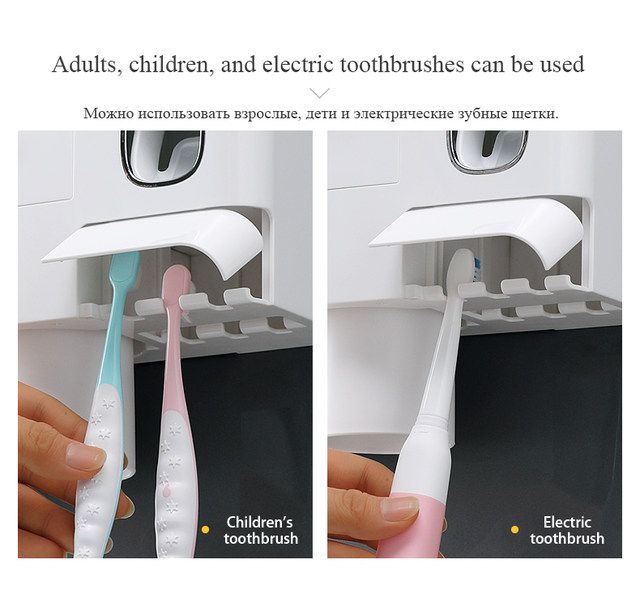 (🔥Last Day Promotion 50% OFF)Wall Mount Toothbrush Holder