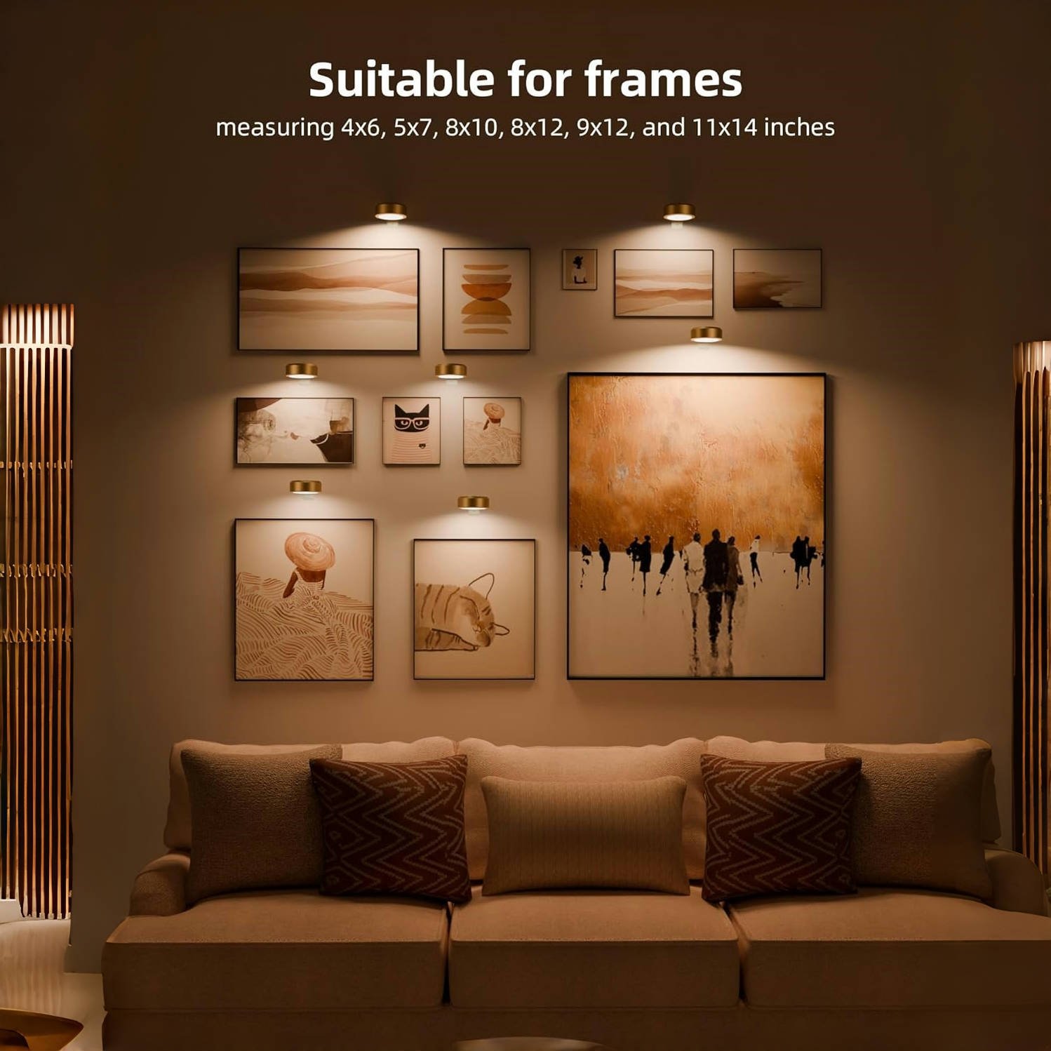 🔥Last Day Promotion 50% OFF🔥Picture Lights For Wall With 3 Color Temps - Buy More Save More