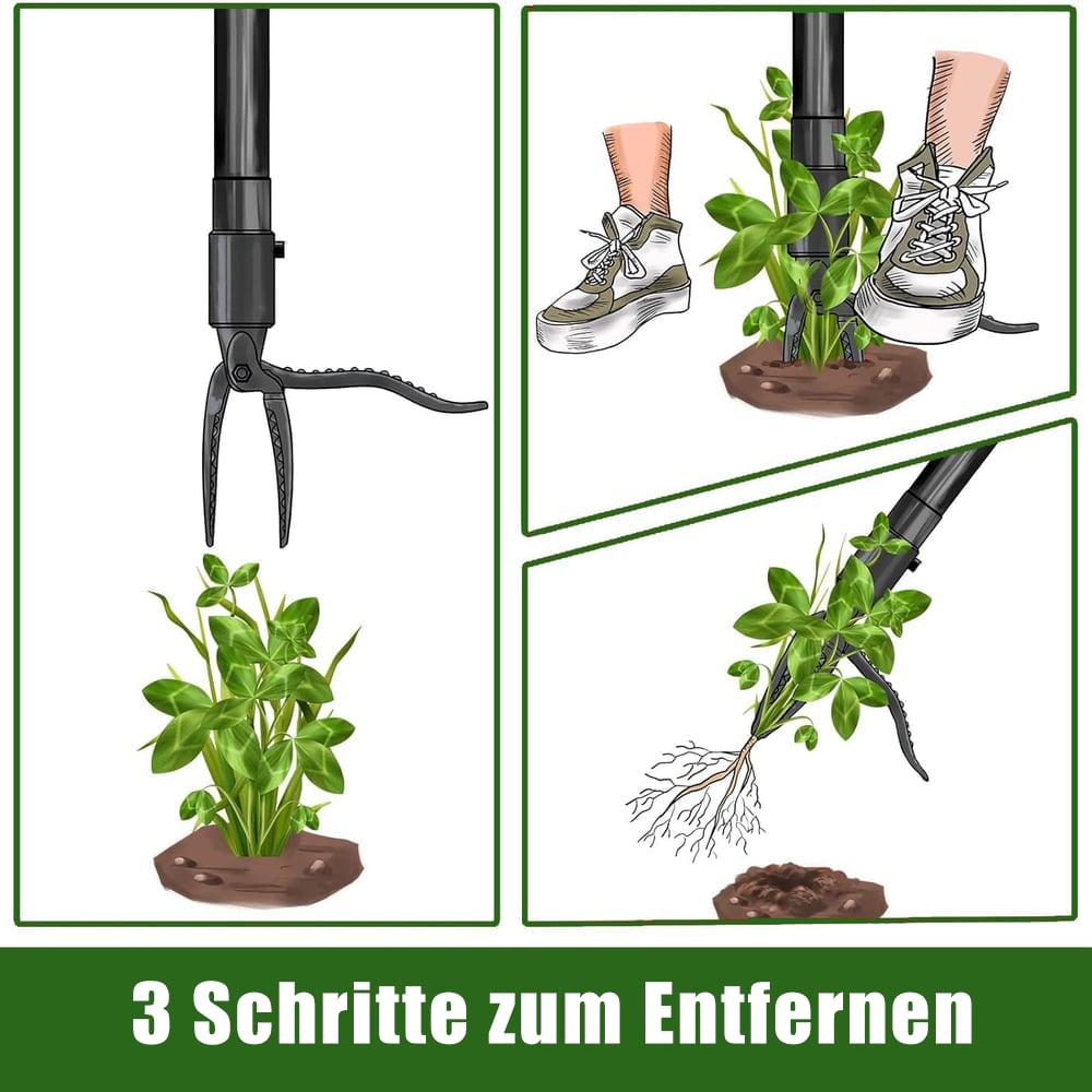 🔥Letzter Tag 49% Rabatt🔥 Abnehmbarer Stand Up Unkrautstecher