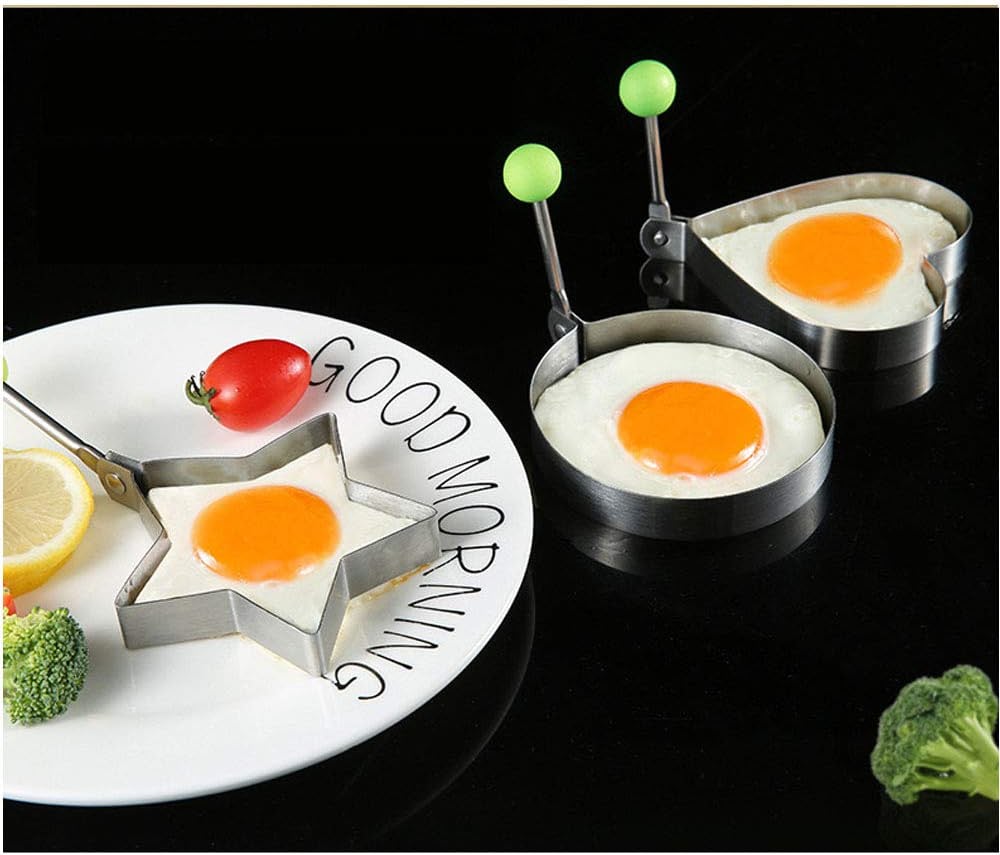 (🎄Christmas Promotion--48%OFF)Fried Egg Rings--5 PCs/Set (BUY 2 GET 1 FREE NOW)