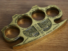 Holy Spiritus Constantine Brass Knuckle Paper Weight