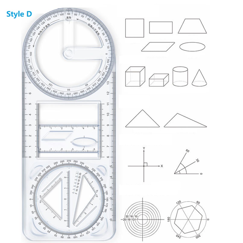 🔥Last Day Sales- 60% OFF🔥2023 Updated Design Geometric Rulers