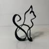 Cat Minimalistic Sculpture