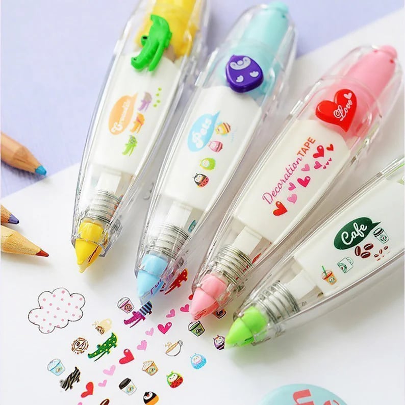🔥Last Day Promotion 50% OFF🔥DIY Cute Animals Press Type Decorative Pen