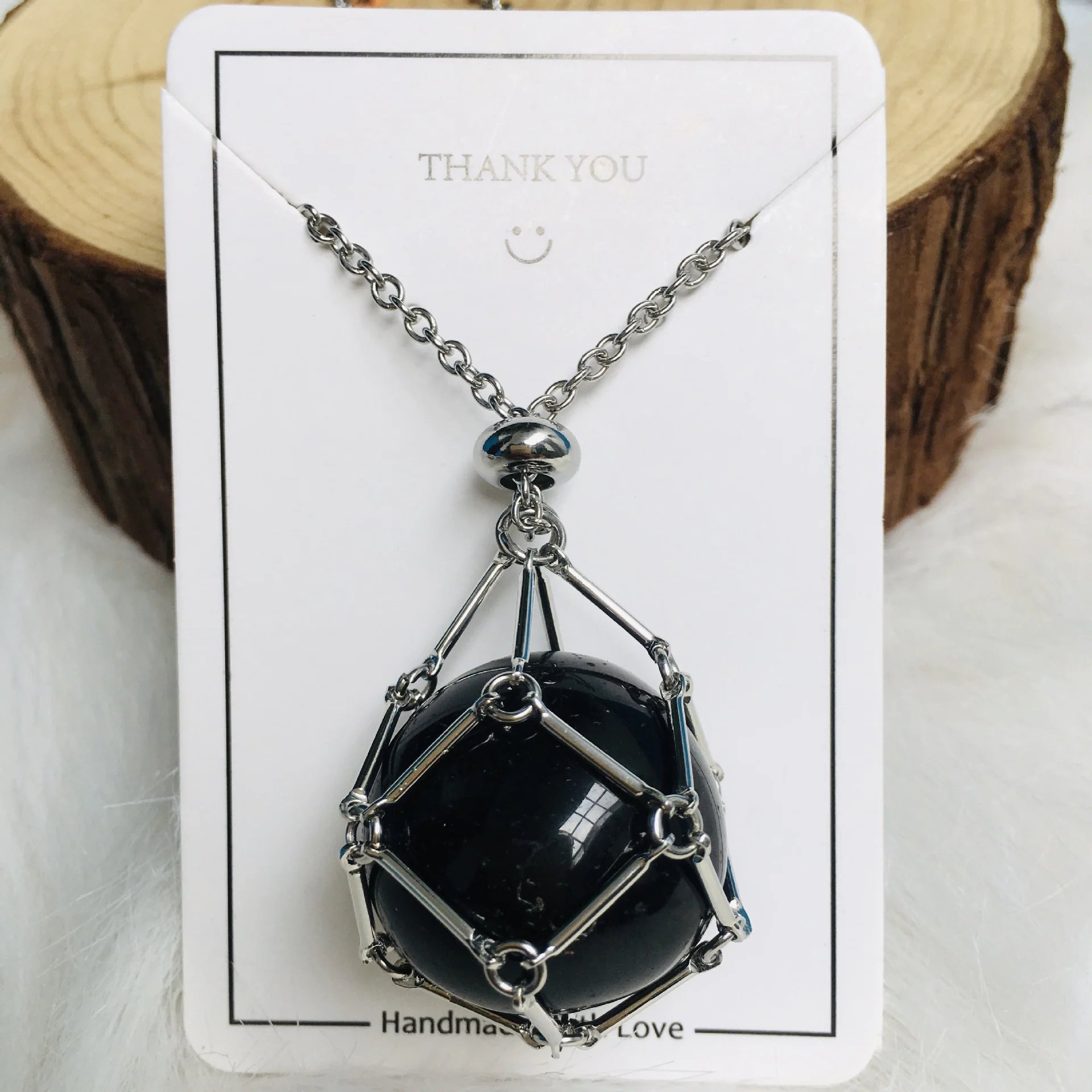 🔥Last Day Promotion 70% OFF-🔥- Crystal Stone Holder Necklace - Free (Crystal) Gift Included🎁