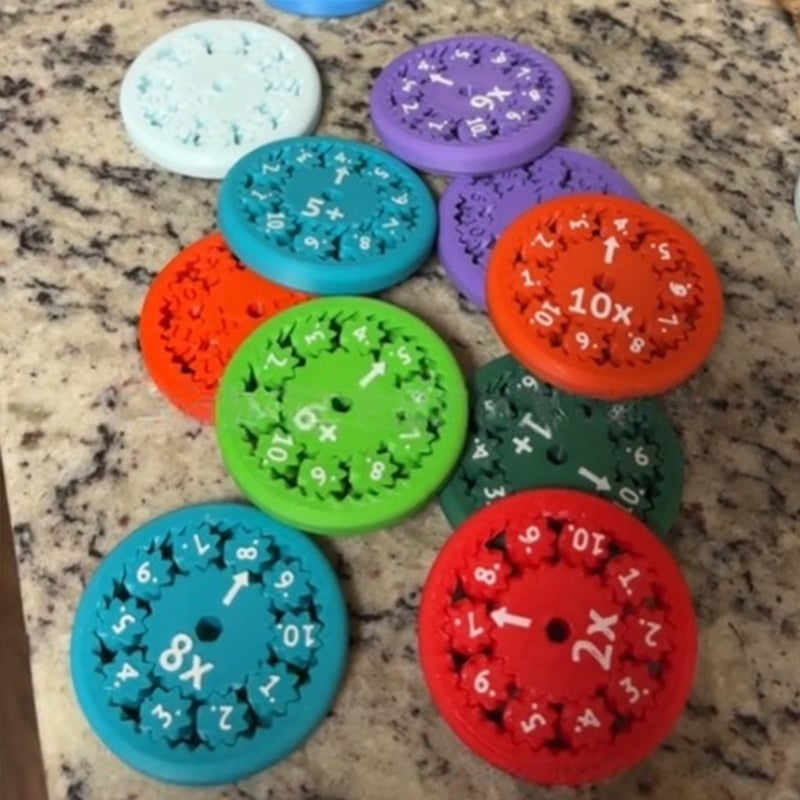 🔥Last Day 48% OFF -Math Facts Fidget Spinners