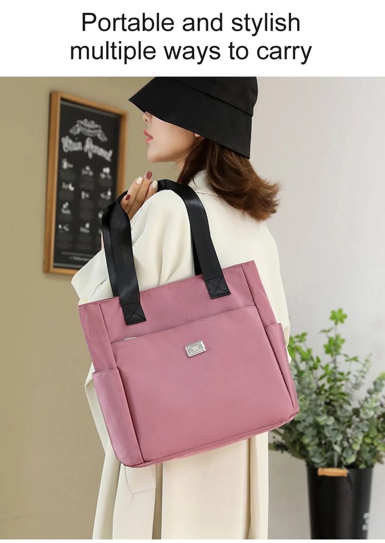 🔥Last Day Promotion 70% OFF👜Large Capacity Water Repellent Multi Pocket Nylon Shoulder Bag