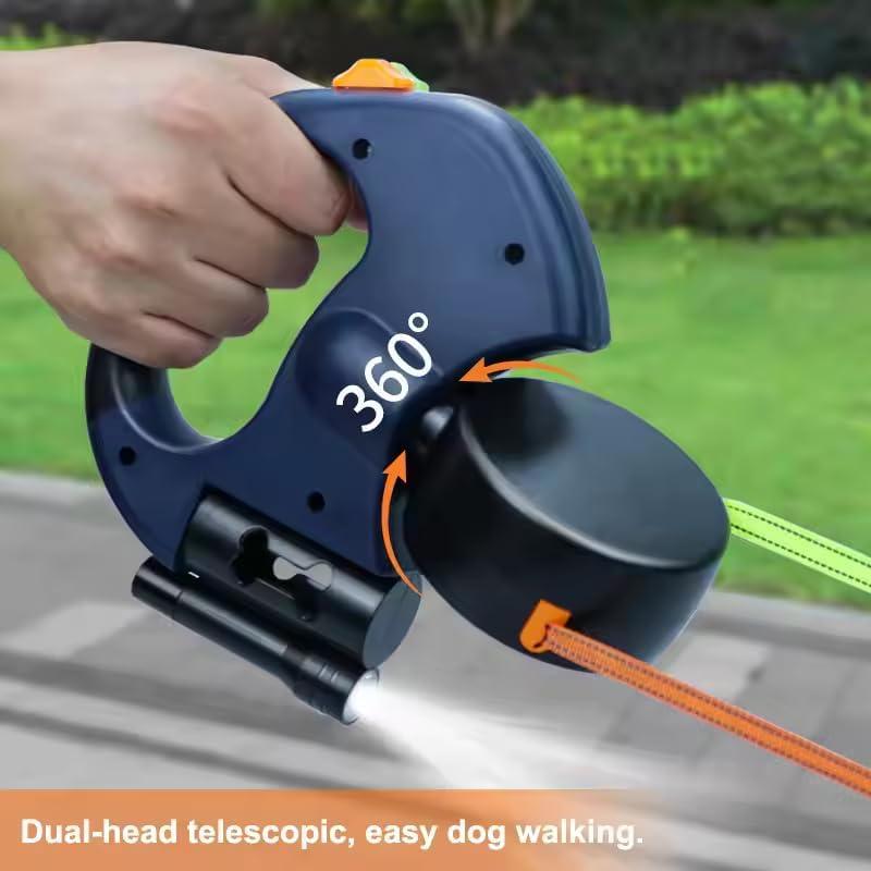 🔥Last Day Promotion 70% OFF🔥Tangle-Free Dual Dog Leash with 360° Swivel Head