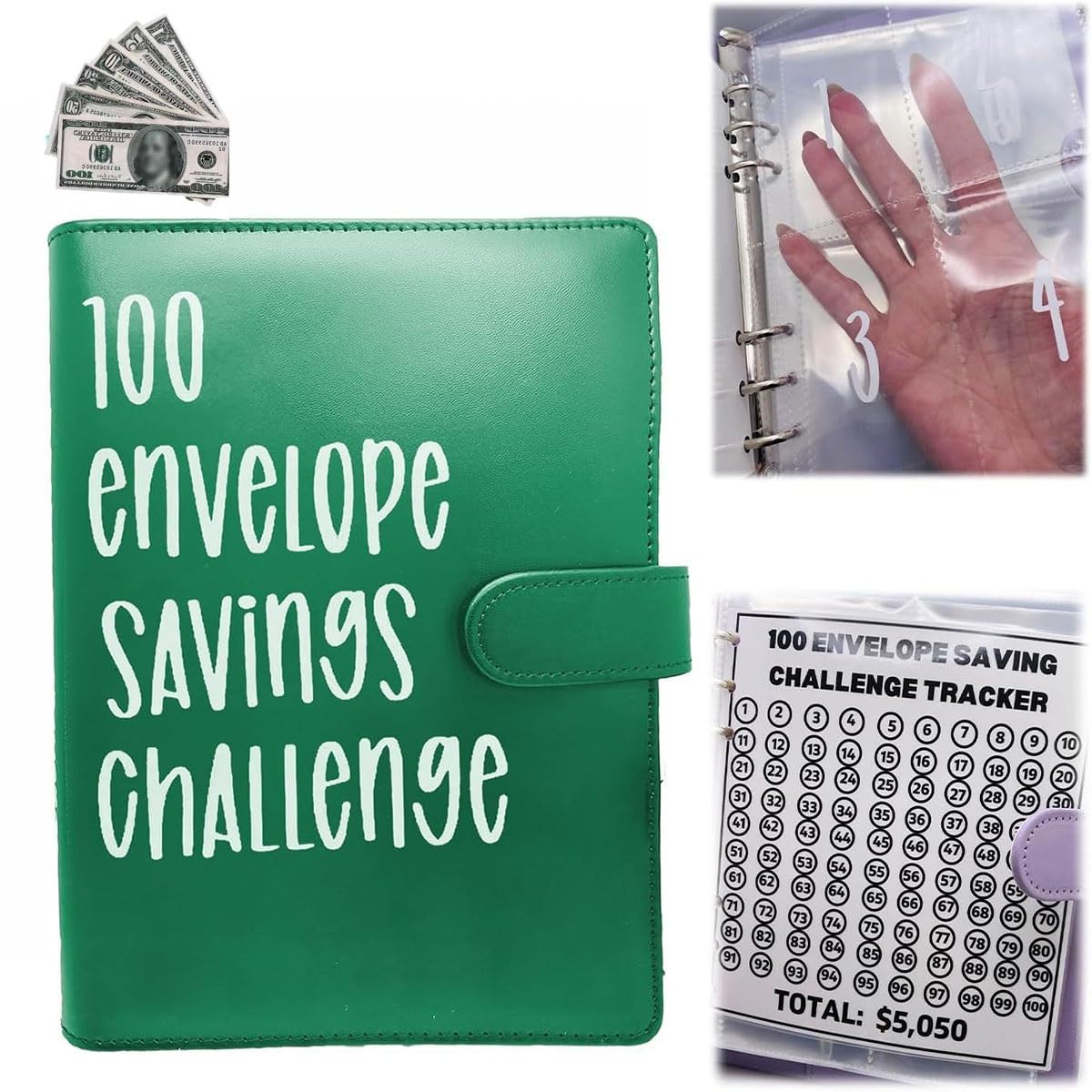 100 Envelope Challenge Binder