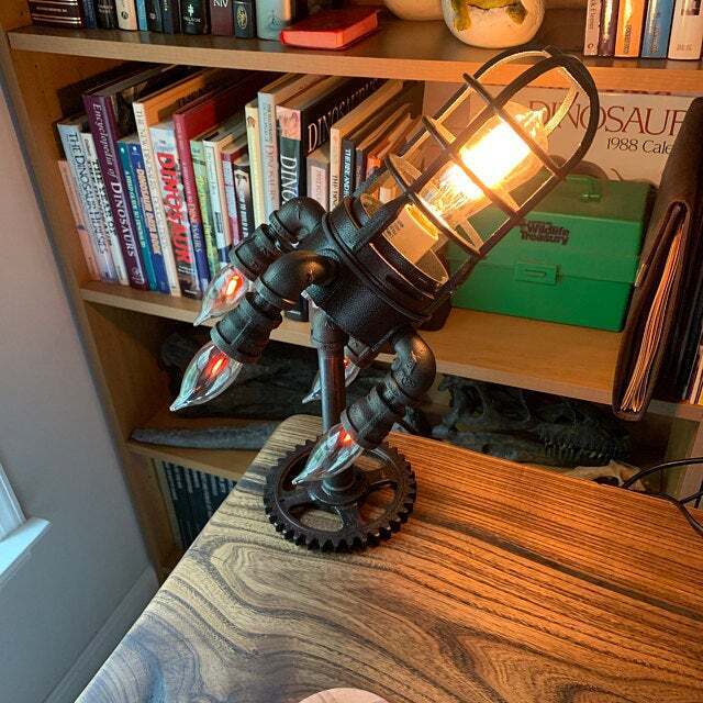 (🔥Hot Sale - 49% OFF) Steampunk Rocket Lamp, BUY 2 FREE SHIPPING