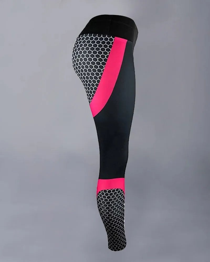 🎁Limited Day Sale 50%💥-Colorblock Butt Lifting High Waist Sports Leggings