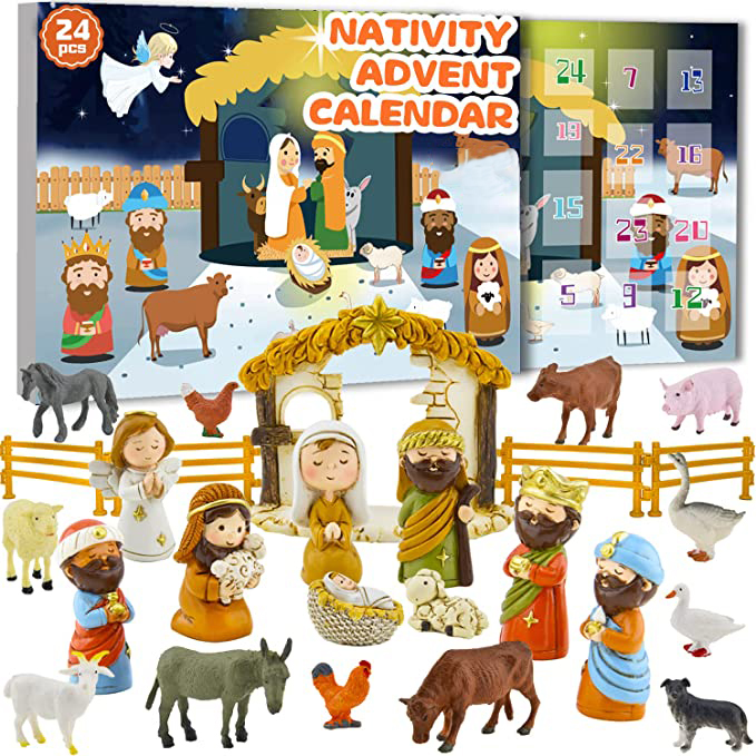 🎄TikTok Christmas Sale - 70% OFF🎄Nativity Scene Advent Calendar Set