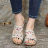 🎁LAST DAY 45% OFF🎁 Ortobloom Flower Embroidered Orthopedic Sandals