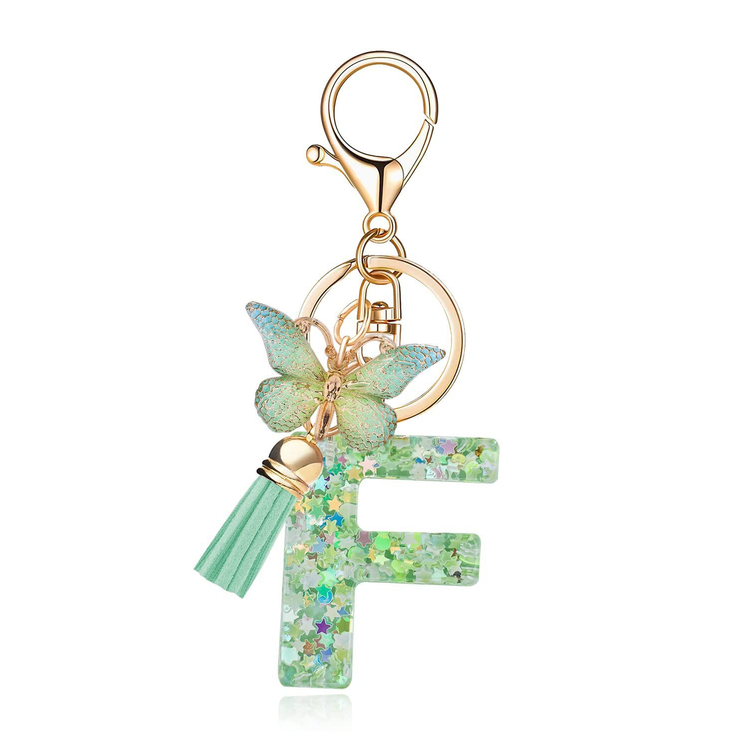 🎄TikTok Christmas Sale - 70% OFF🎄Initial Letter Keychains🦋