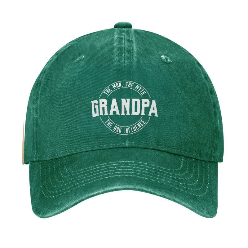 Grandpa The Man The Myth The Legend Hat