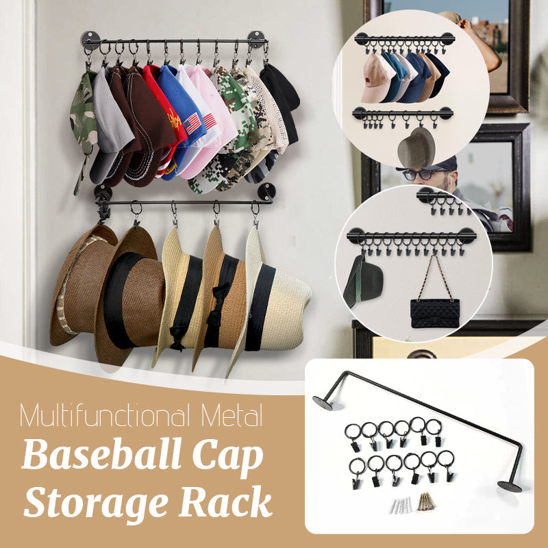 ⏰LAST DAY SALE 50% OFF - Metal hat storage display hook
