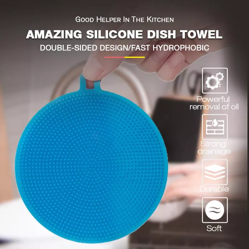 (🔥LAST DAY PROMOTION - SAVE 70% OFF)Amazing Silicone Dish Towel🎁BUY 5 GET 5 FREE