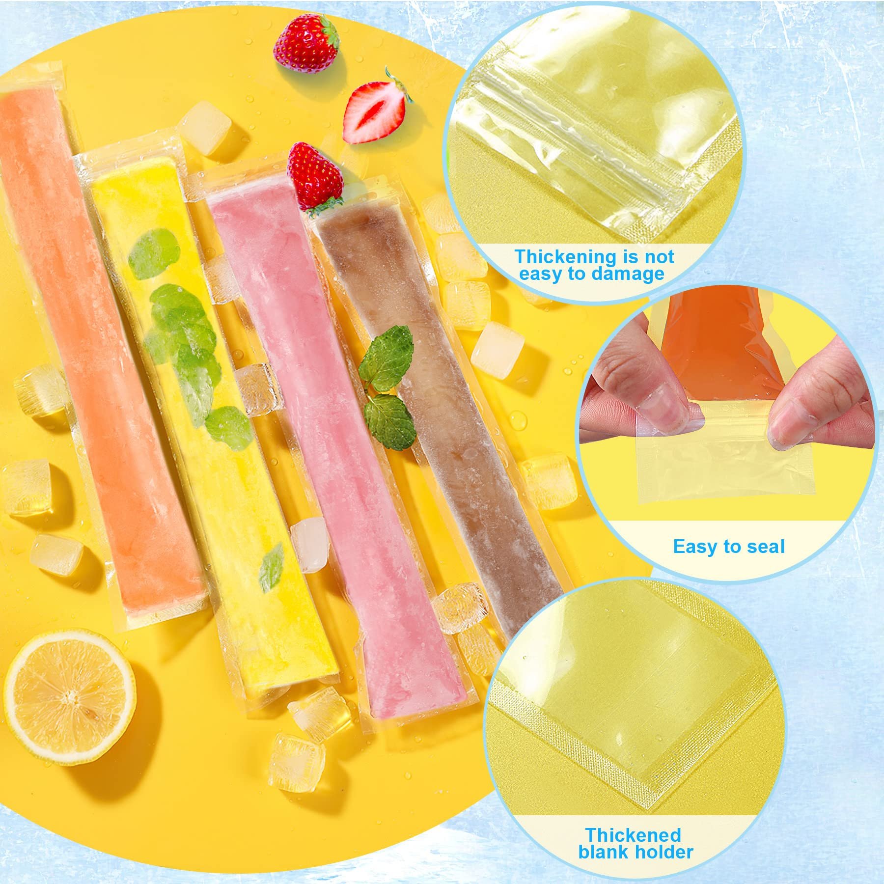 🎁Last Day Sale - 70% OFF🔥Disposable Ice Popsicle Mold Bags