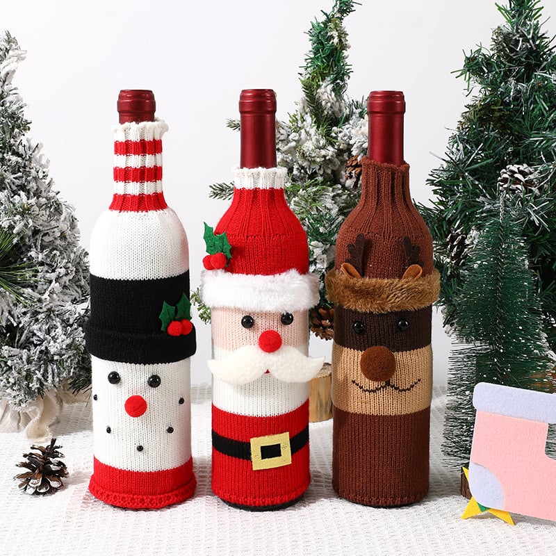 🔥Last Day Promotion - 70% OFF🎁Christmas Wine Bottle Cover Bags🎅