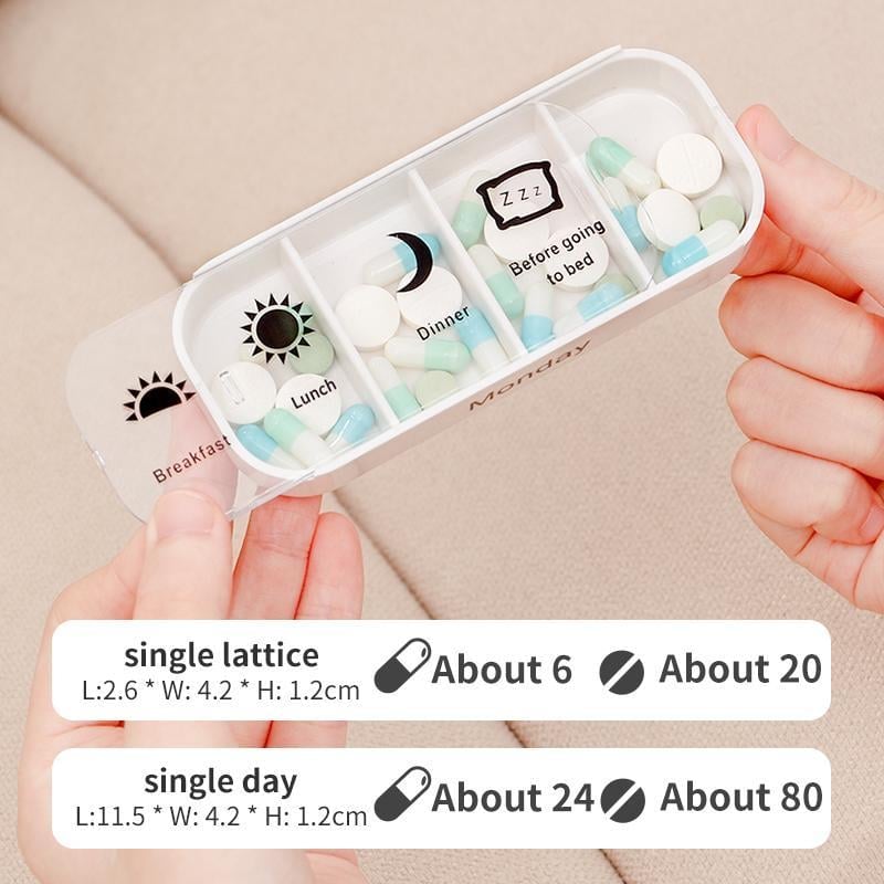 🍂TikTok Fall Mega Sale🎉Stay on Track - ✨7-Day Medication Organizer - For Effortless Health Management! 📅