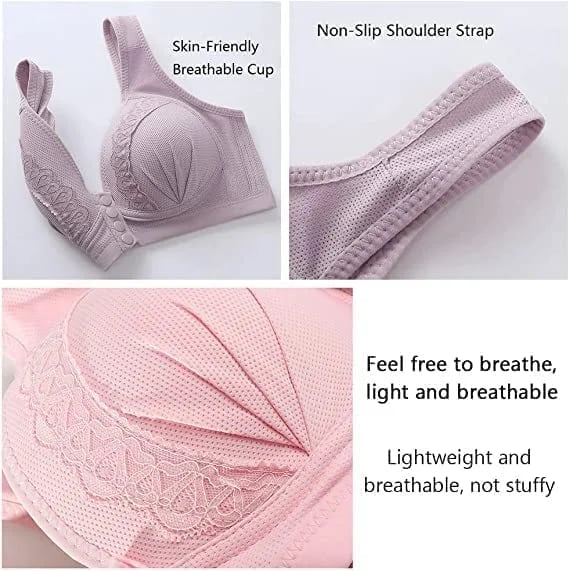 (Last Day Promotion 70% OFF) 2023 Upgraded Front-Closure Bra - Buy 3 Get Extra 15% OFF & Free Shipping