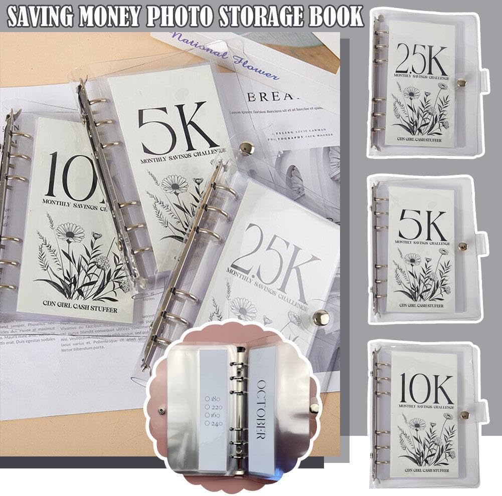 TikTok Last Day Promotion -60% OFF🎉12-Month Envelopes Money Saving Challenge Binder