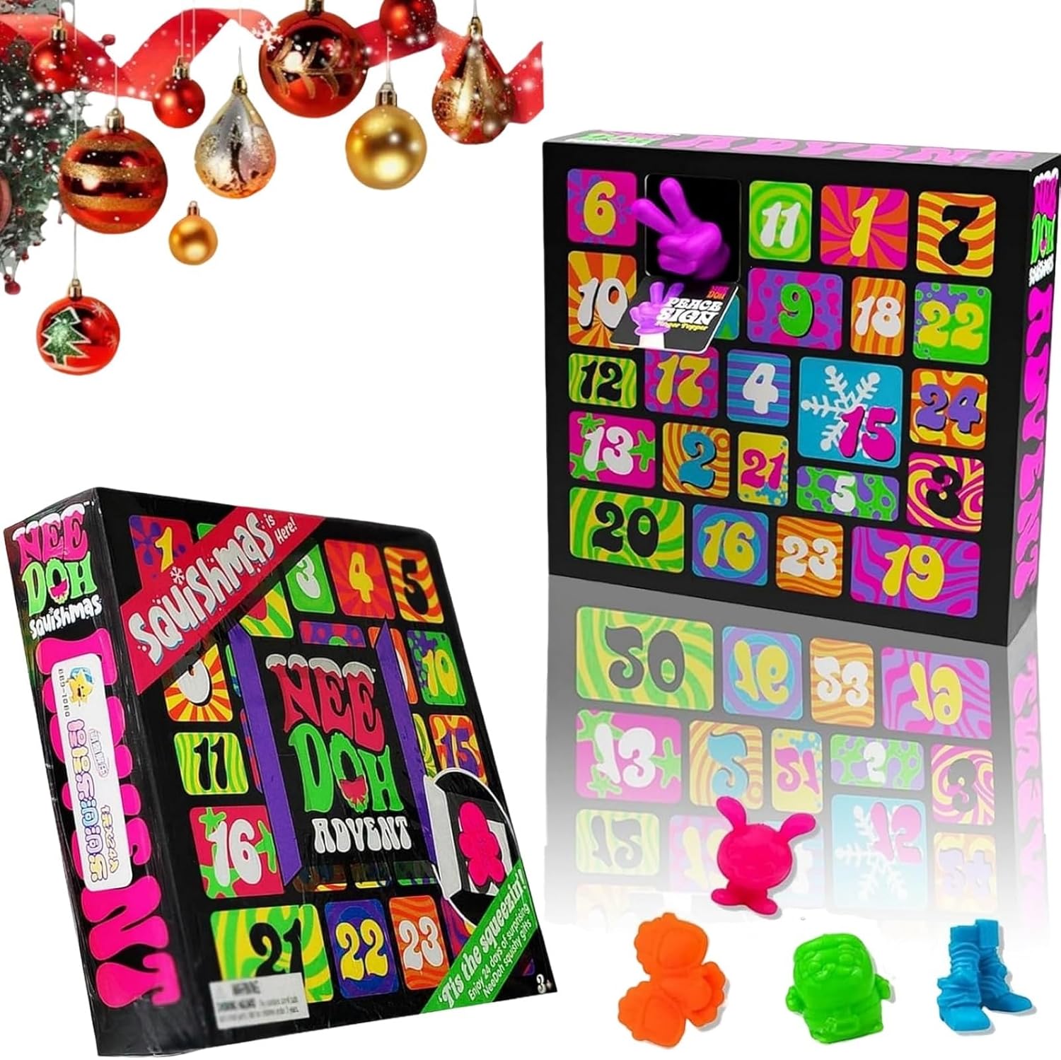 🔥Last Day Promotion 48% OFF-🎁-Nee Doh Squishmas Advent Calendar 2024