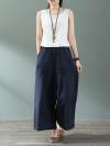 Jossie Willow Cotton & Linen Wide Leg Pant