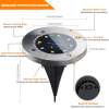 8 LED Bulb - Solar Power Auto Disk Light - 50% OFF TODAY