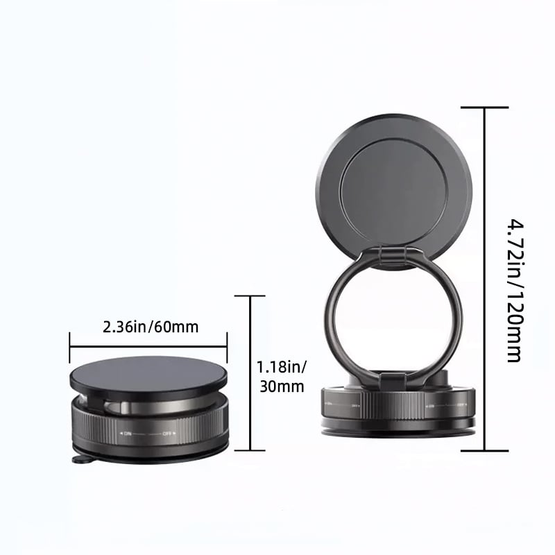 🔥Letzter Tag 50% RABATT🔥Vakuum-Magnet-Handyhalter