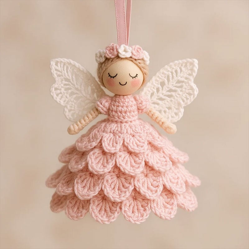 🔥DIY Crochet Angel Ornament Kit🎄 | Perfect for Christmas & Holiday Decor