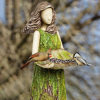 🔥Handmade Forest Girl Bird Feeder-Buy 2 Get Free Shipping