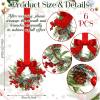 🎁 Letzter Tag 50 % RABATT🎁 Mini-Weihnachtskränze für Schränke – Maximaler Weihnachtszauber