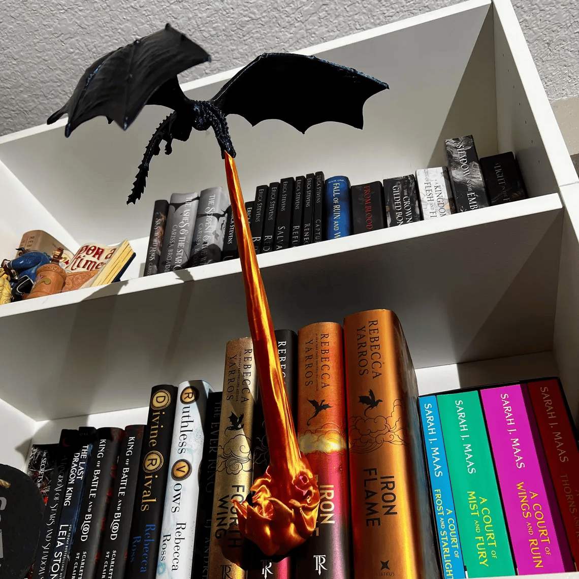 🔥Hot Sale 50% OFF🔥Dragon Flame Book Nook，BUY 2 FREE SHIPPING