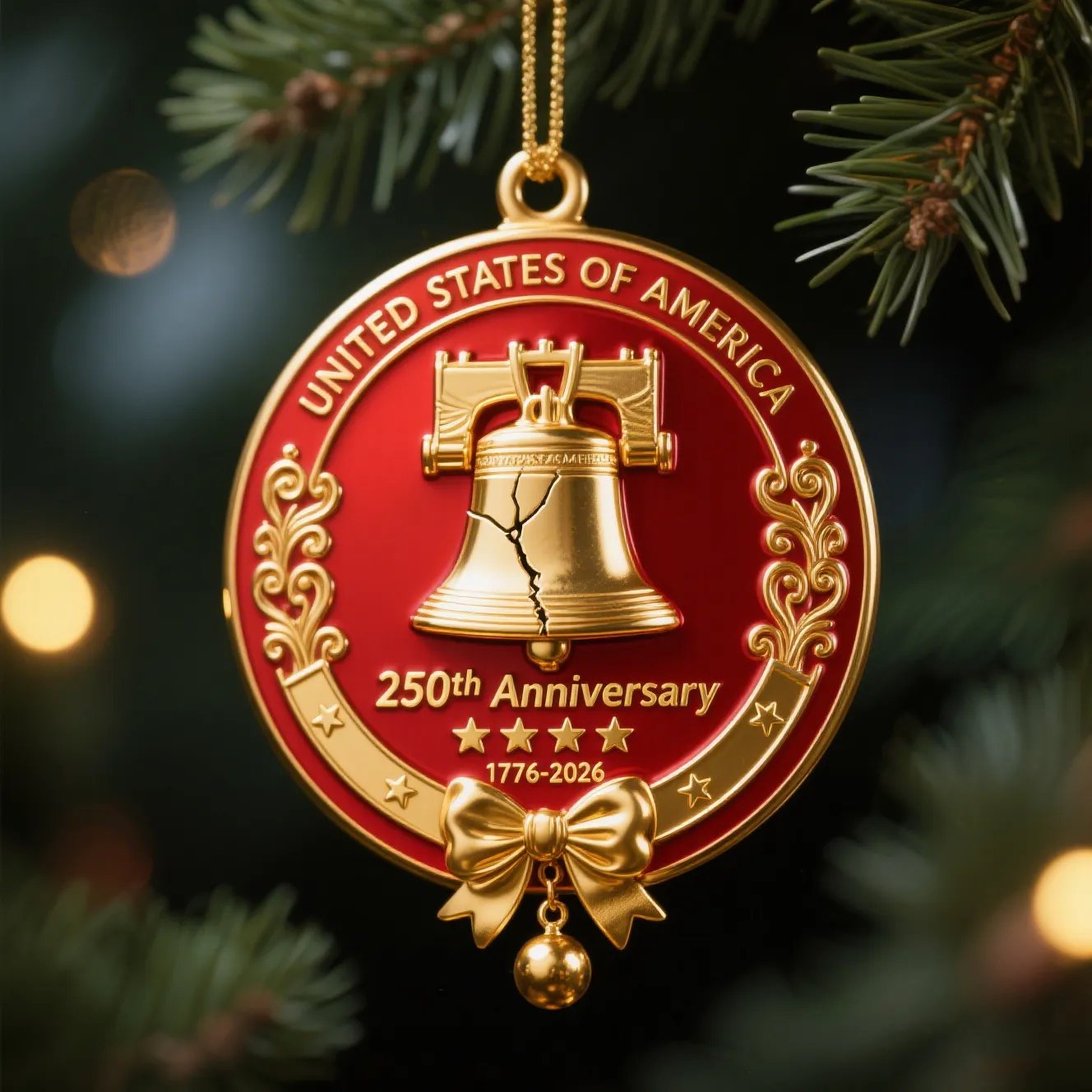 🔔United States 250th Anniversary Liberty Bell Ornament