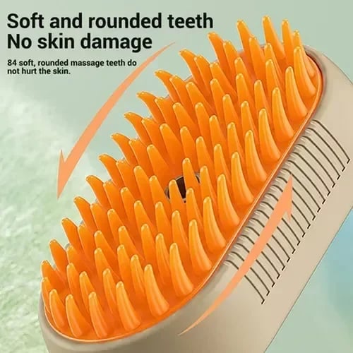 🔥Last Day Promotion 70% OFF🔥3 in 1 Pet Steam Brush - Buy 1 Get 1 Free