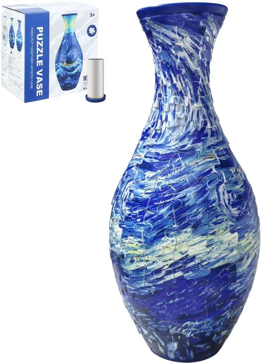 🔥Christmas Sales 50% OFF🎄3D Art Puzzle Vase