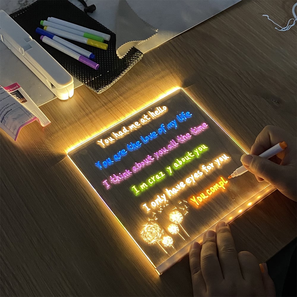 (🎄Early Christmas Sale🎁)✨LED Note Board with Colors🎨