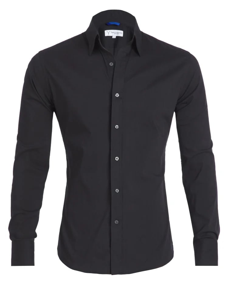 Oxford Stretch Zip Shirt (Buy 2 Free Shipping)